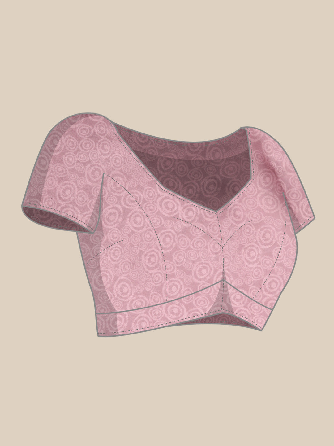 Women's Soft Silk Color Blocked Digital Printed Saree