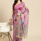 Women's Soft Silk Color Blocked Digital Printed Saree