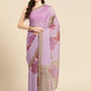 Women's Soft Silk Color Blocked Digital Printed Saree