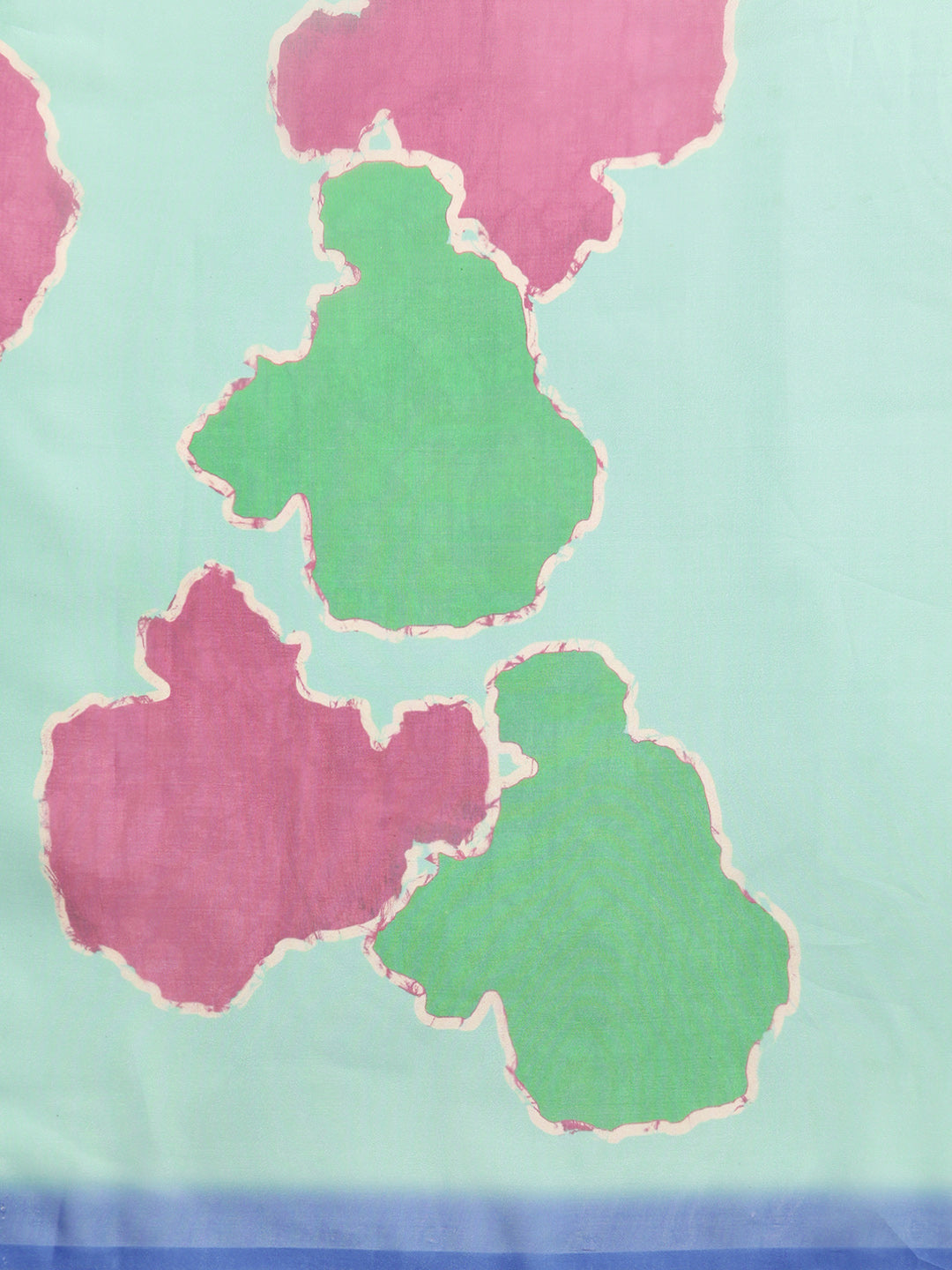 Women's Soft Silk Color Blocked Digital Printed Saree