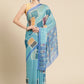 Women's Soft Silk Color Blocked Digital Printed Saree