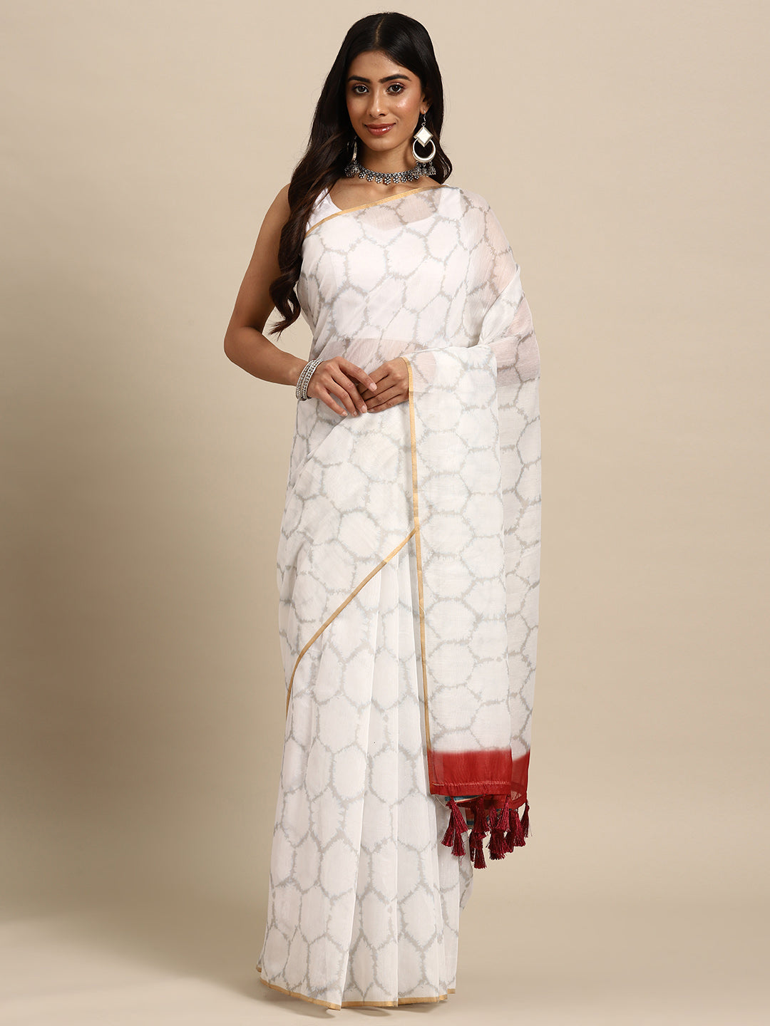 Organza Digital Print Saree