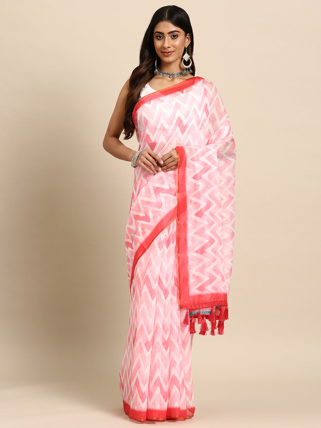Organza Digital Print Saree
