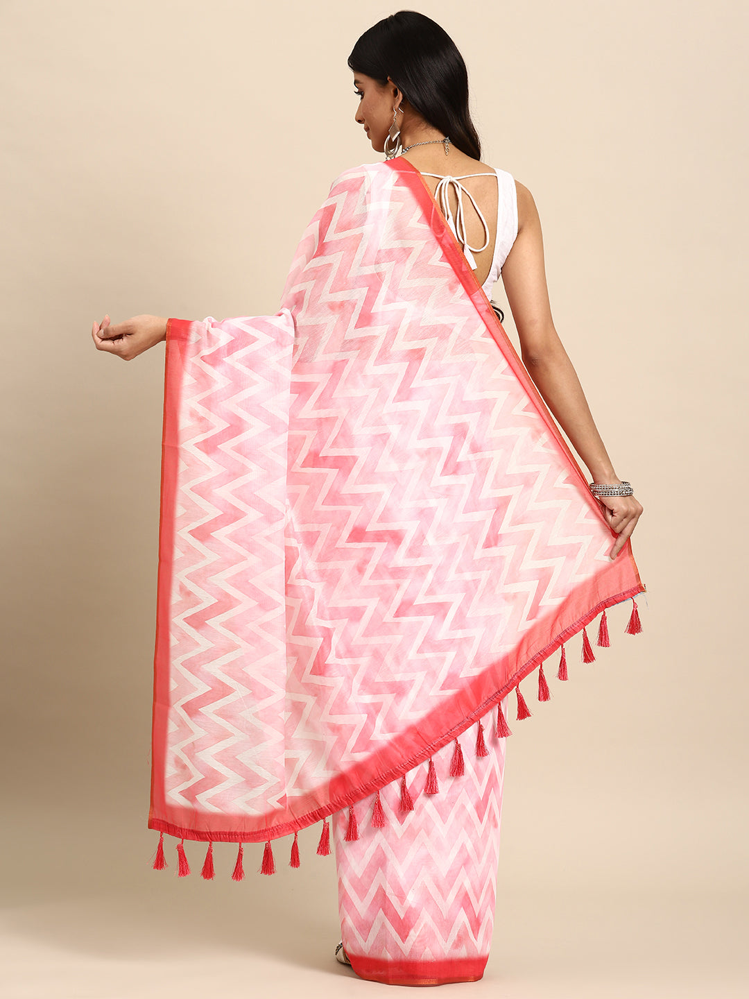 Organza Digital Print Saree