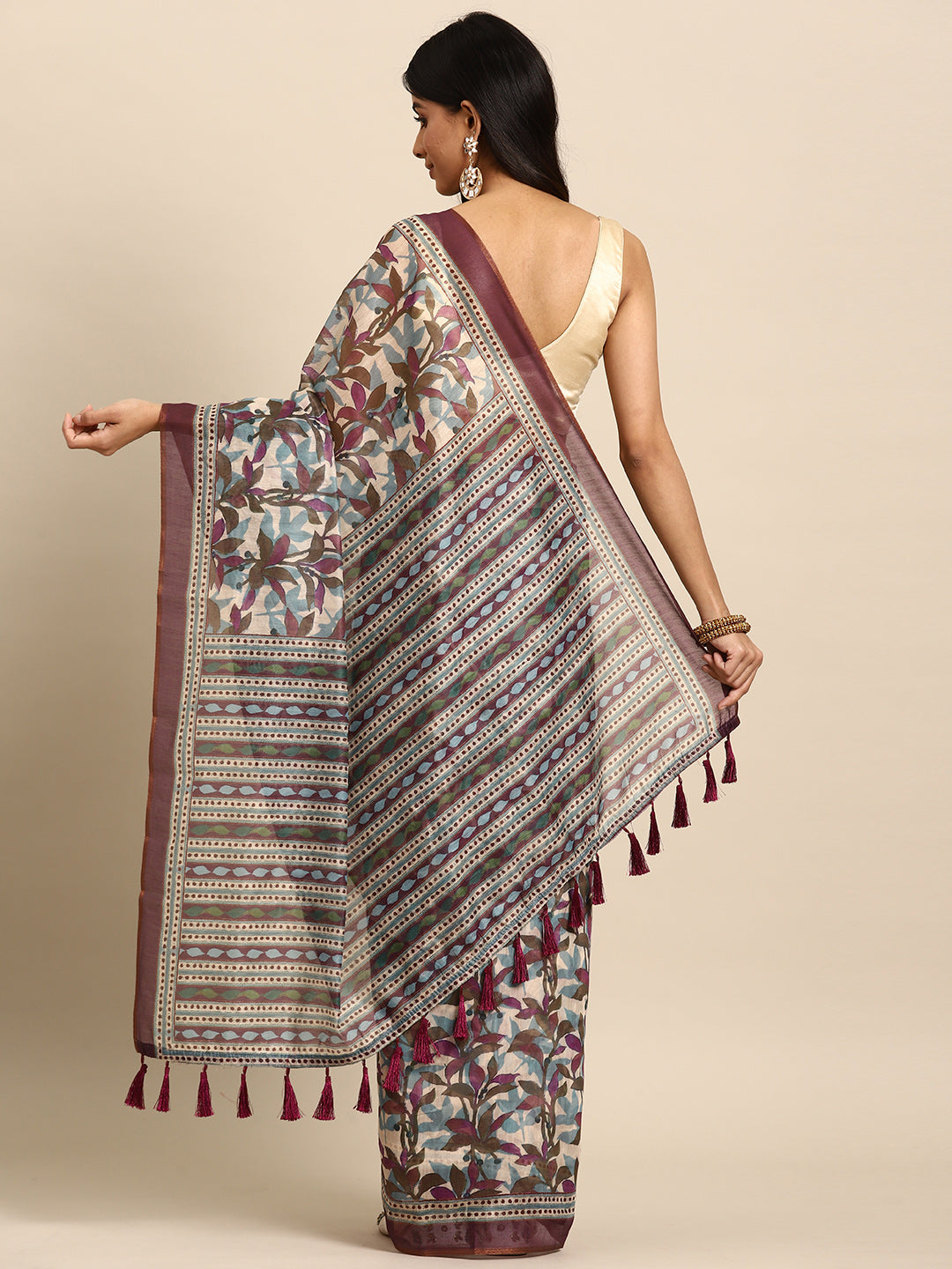 Organza Digital Print Saree