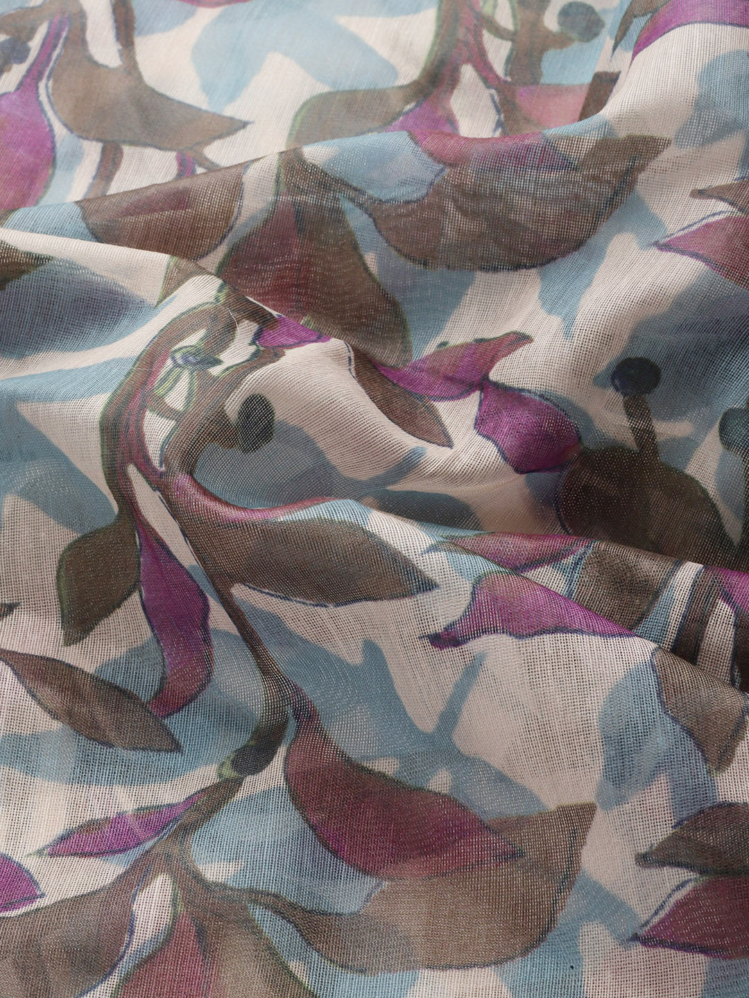 Organza Digital Print Saree