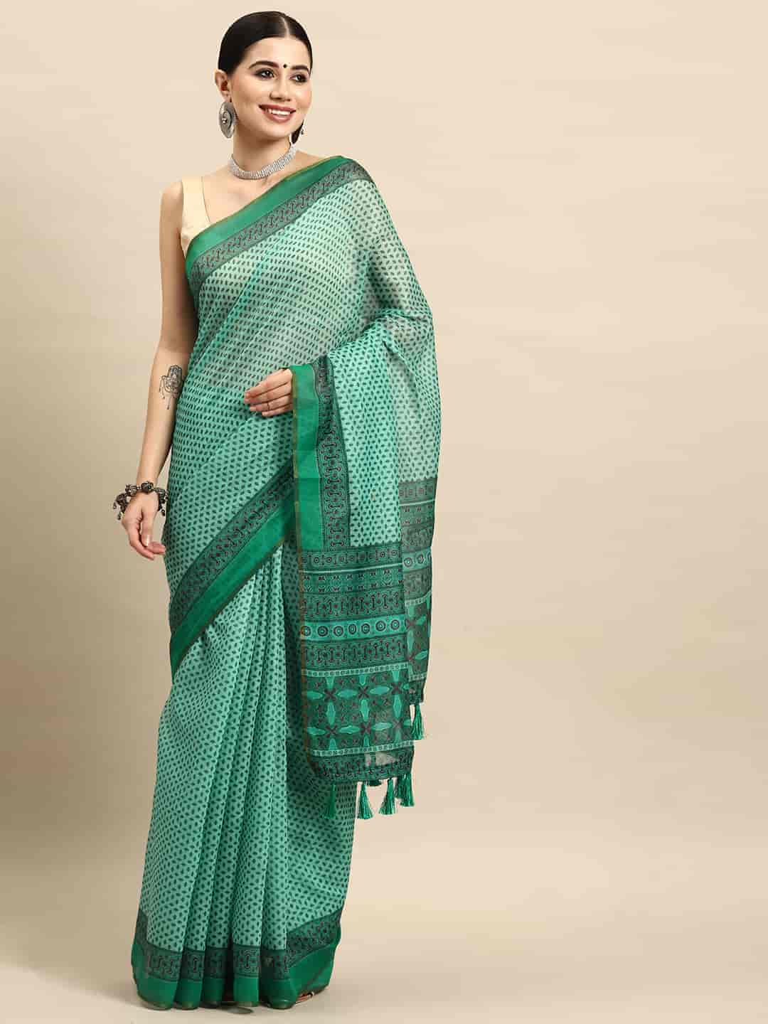 Organza Digital Print Saree