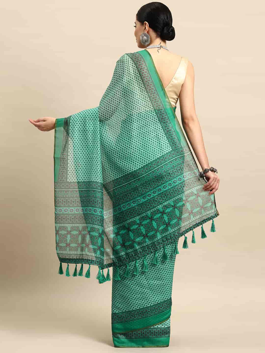 Organza Digital Print Saree