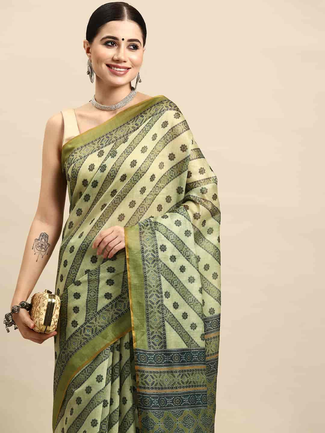 Organza Digital Print Saree