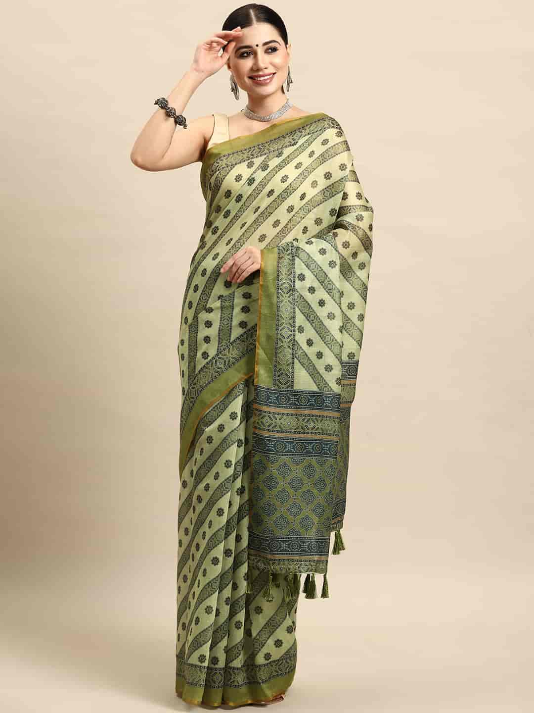 Organza Digital Print Saree