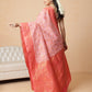 Woven Design Banarasi Cotton Silk Saree With Zari Border