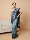 Floral Design Banarasi Silk Sarees With Zari Work