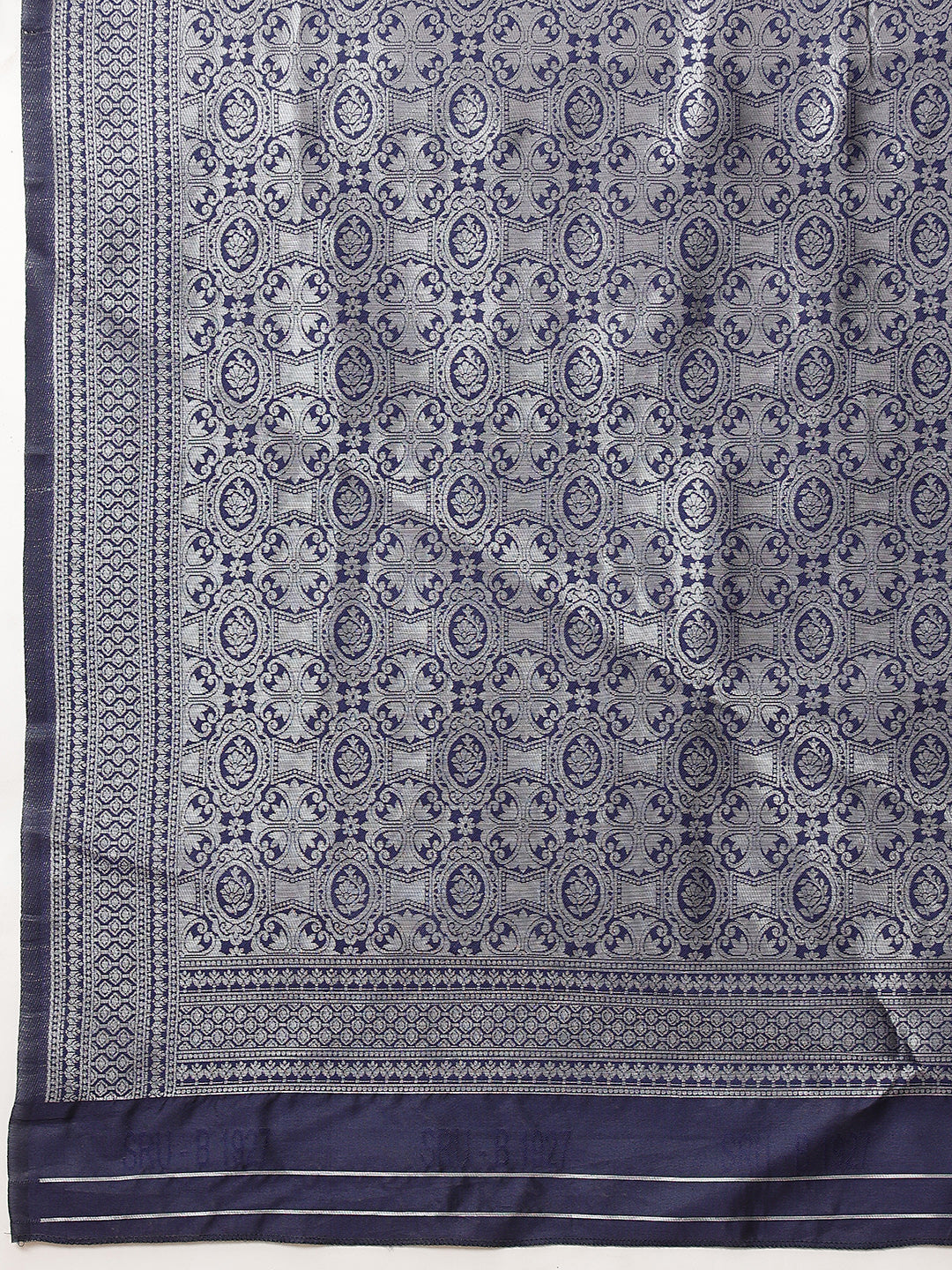 Floral Design Banarasi Silk Sarees With Zari Work