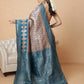 Floral Design Banarasi Silk Sarees With Zari Work