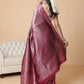 Floral Design Banarasi Silk Sarees With Zari Work