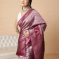 Floral Design Banarasi Silk Sarees With Zari Work