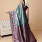 Floral Design Banarasi Silk Sarees With Zari Work