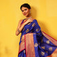 Kanjivaram Soft Silk Zari Woven Big Border With Rich Pallu Saree
