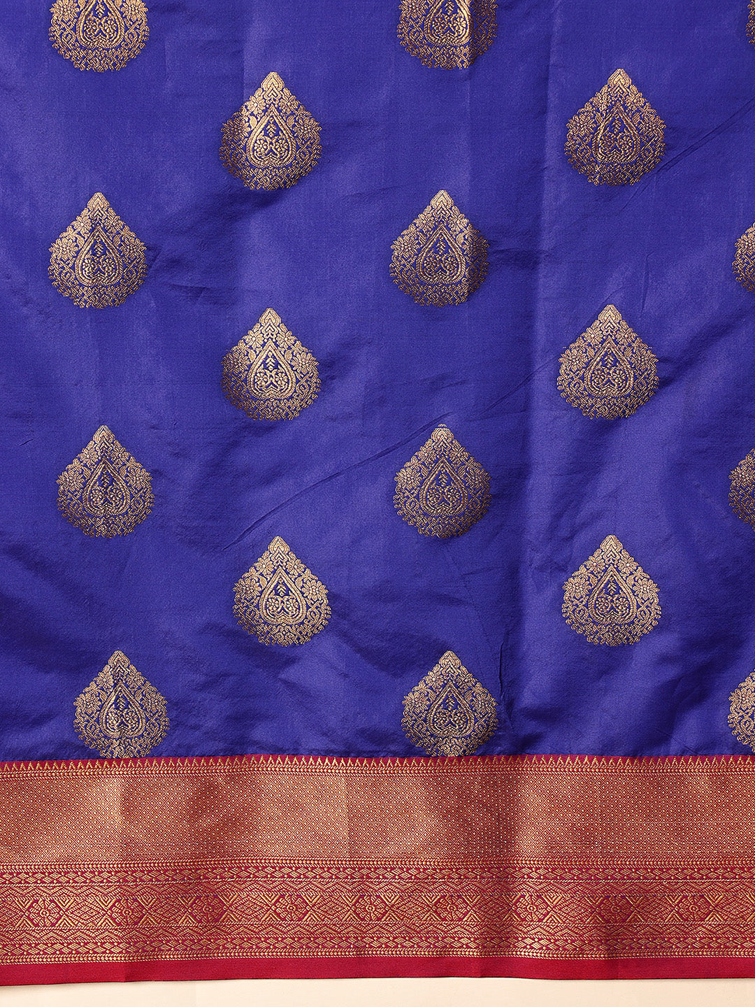 Kanjivaram Soft Silk Zari Woven Big Border With Rich Pallu Saree