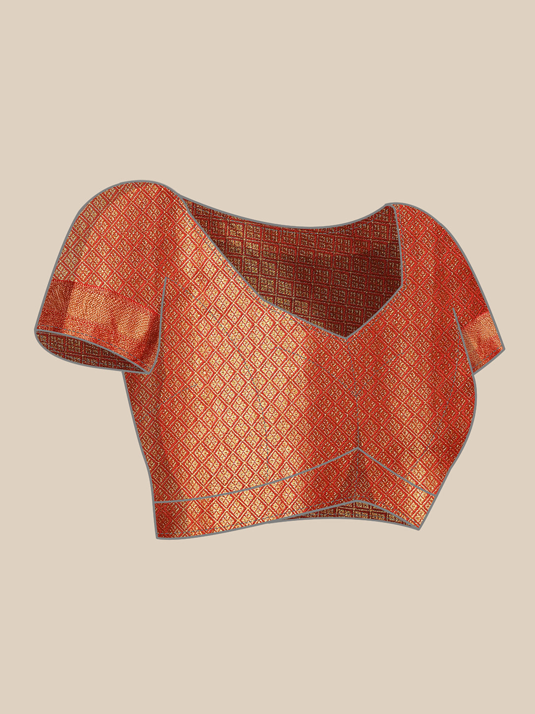 Kanjivaram Soft Silk Zari Woven Big Border With Rich Pallu Saree