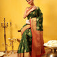 Kanjivaram Soft Silk Zari Woven Big Border With Rich Pallu Saree