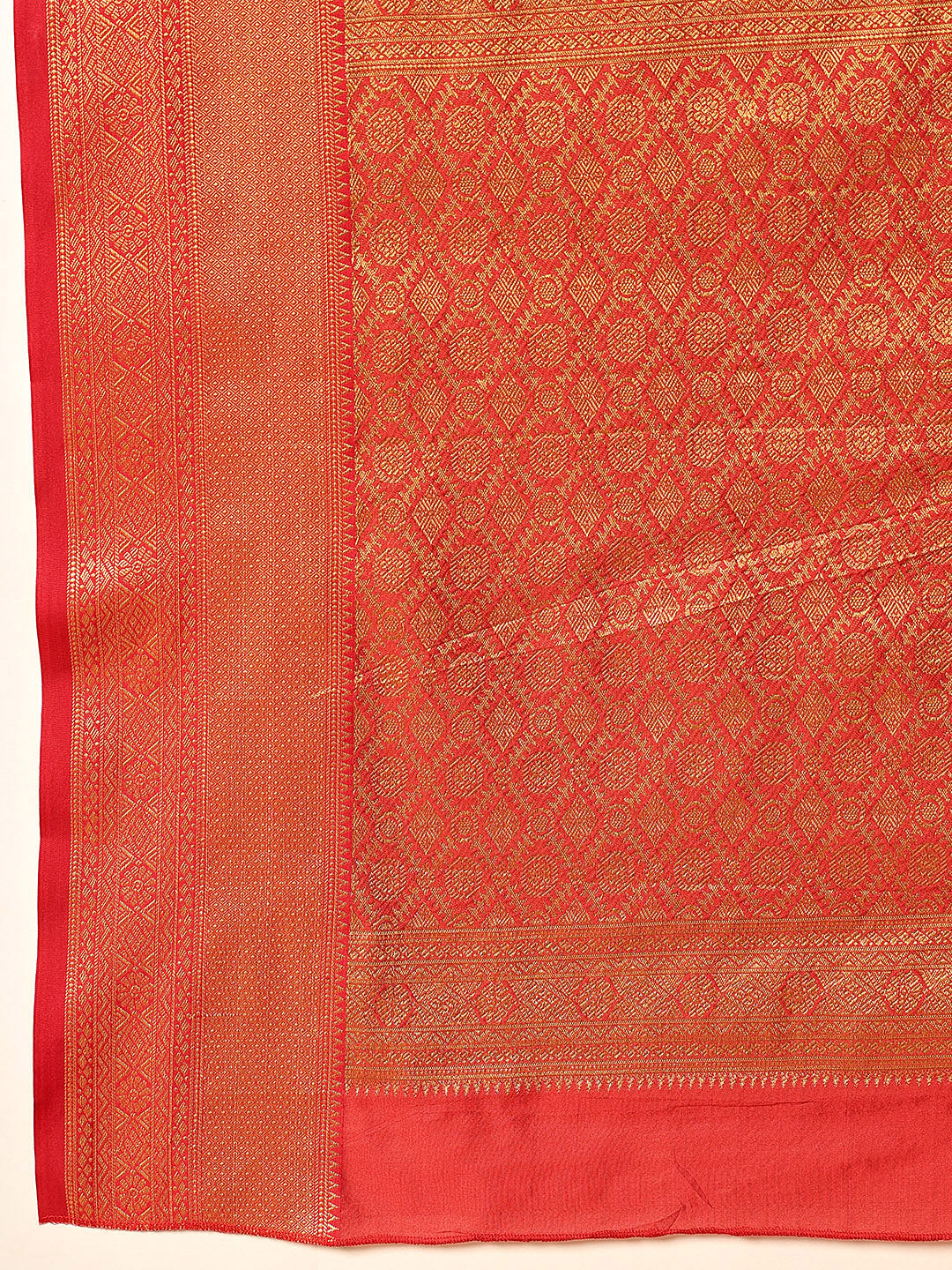 Kanjivaram Soft Silk Zari Woven Big Border With Rich Pallu Saree
