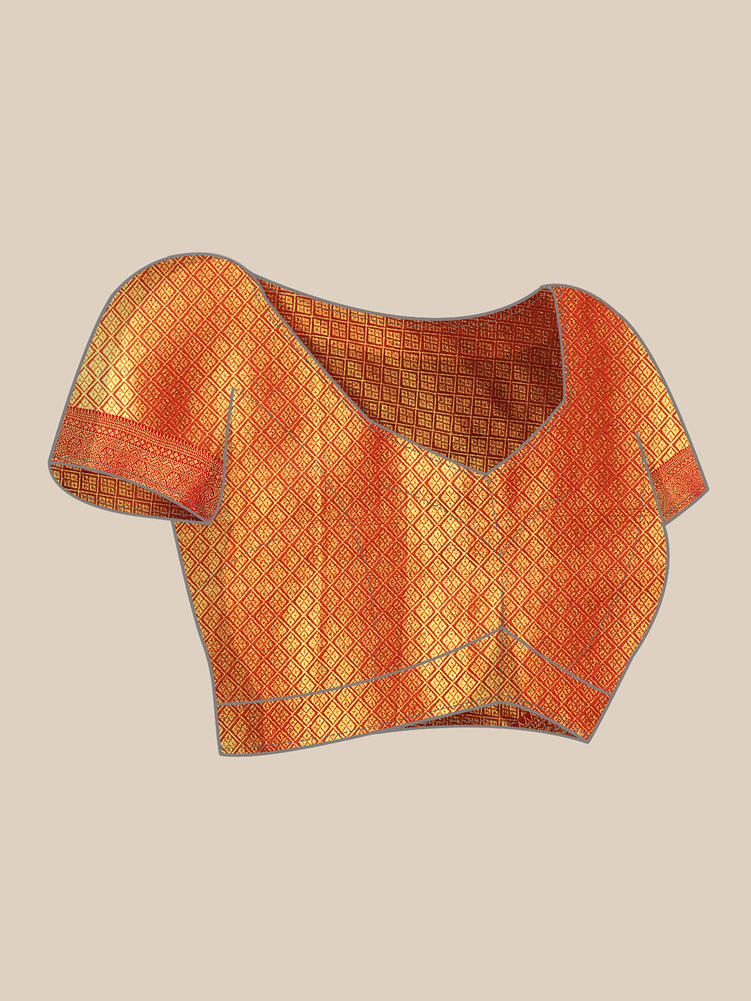 Kanjivaram Soft Silk Zari Woven Big Border With Rich Pallu Saree