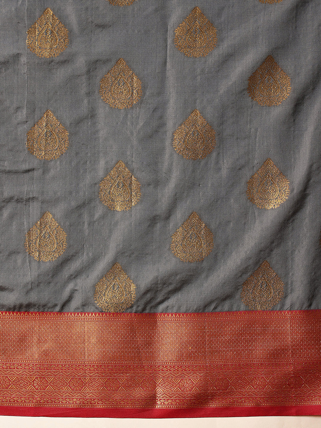 Kanjivaram Soft Silk Zari Woven Big Border With Rich Pallu Saree