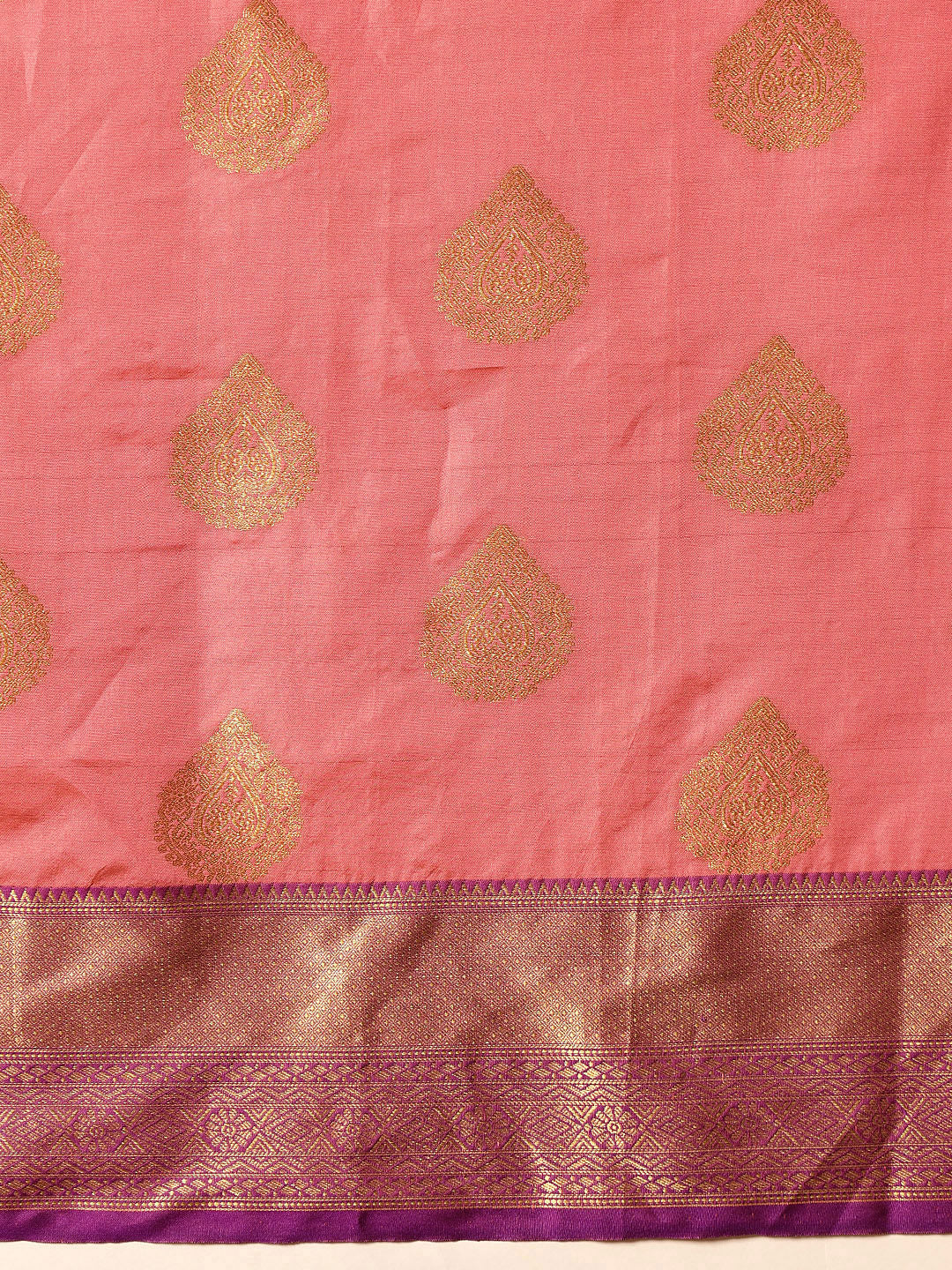 Kanjivaram Soft Silk Zari Woven Big Border With Rich Pallu Saree