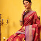 Kanjivaram Soft Silk Zari Woven Big Border With Rich Pallu Saree