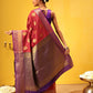 Kanjivaram Soft Silk Zari Woven Big Border With Rich Pallu Saree