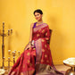 Kanjivaram Soft Silk Zari Woven Big Border With Rich Pallu Saree