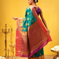 Kanjivaram Soft Silk Zari Woven Big Border With Rich Pallu Saree