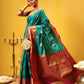 Kanjivaram Soft Silk Zari Woven Big Border With Rich Pallu Saree