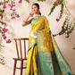 Kanjivaram Soft Silk Zari Woven Big Border With Rich Pallu Saree