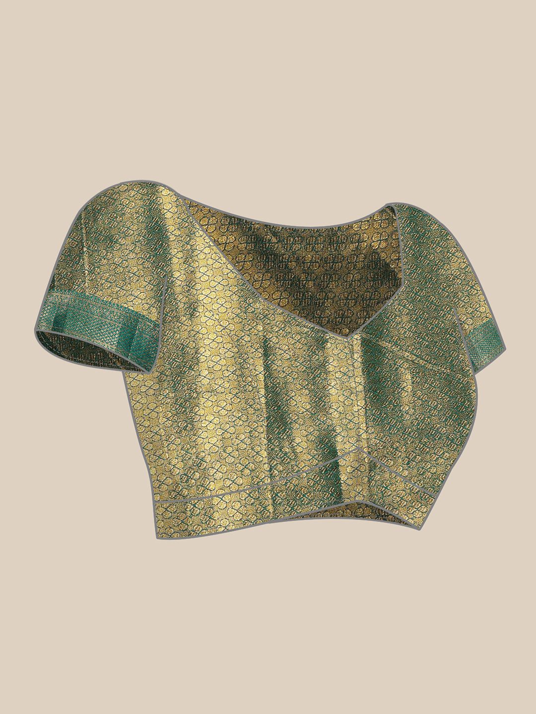 Kanjivaram Soft Silk Zari Woven Big Border With Rich Pallu Saree