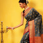 Kanjivaram Soft Silk Zari Woven Big Border With Rich Pallu Saree