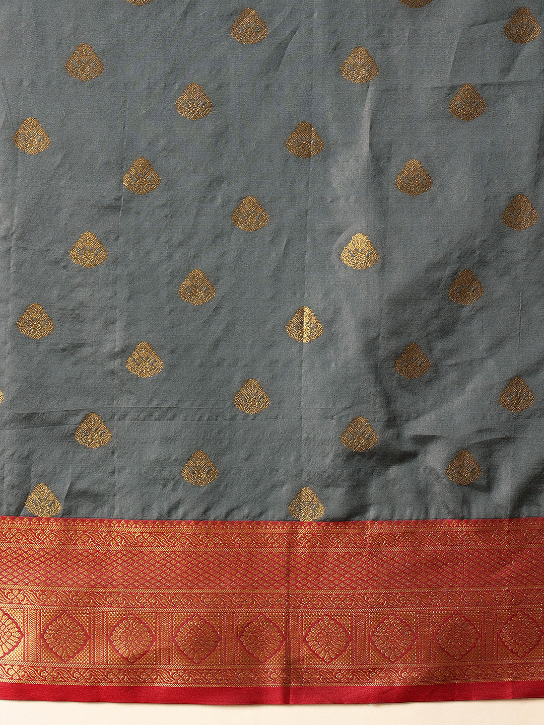 Kanjivaram Soft Silk Zari Woven Big Border With Rich Pallu Saree