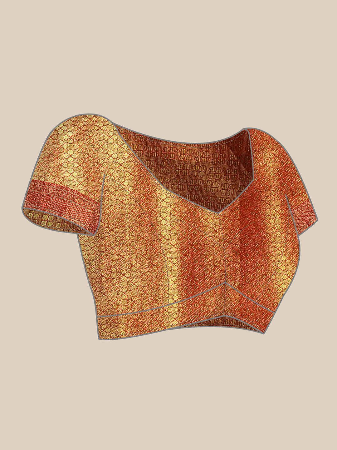 Kanjivaram Soft Silk Zari Woven Big Border With Rich Pallu Saree