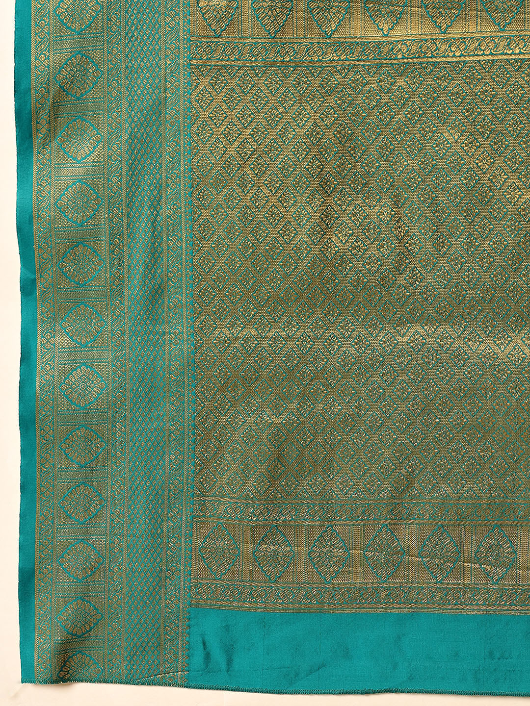 Kanjivaram Soft Silk Zari Woven Big Border With Rich Pallu Saree