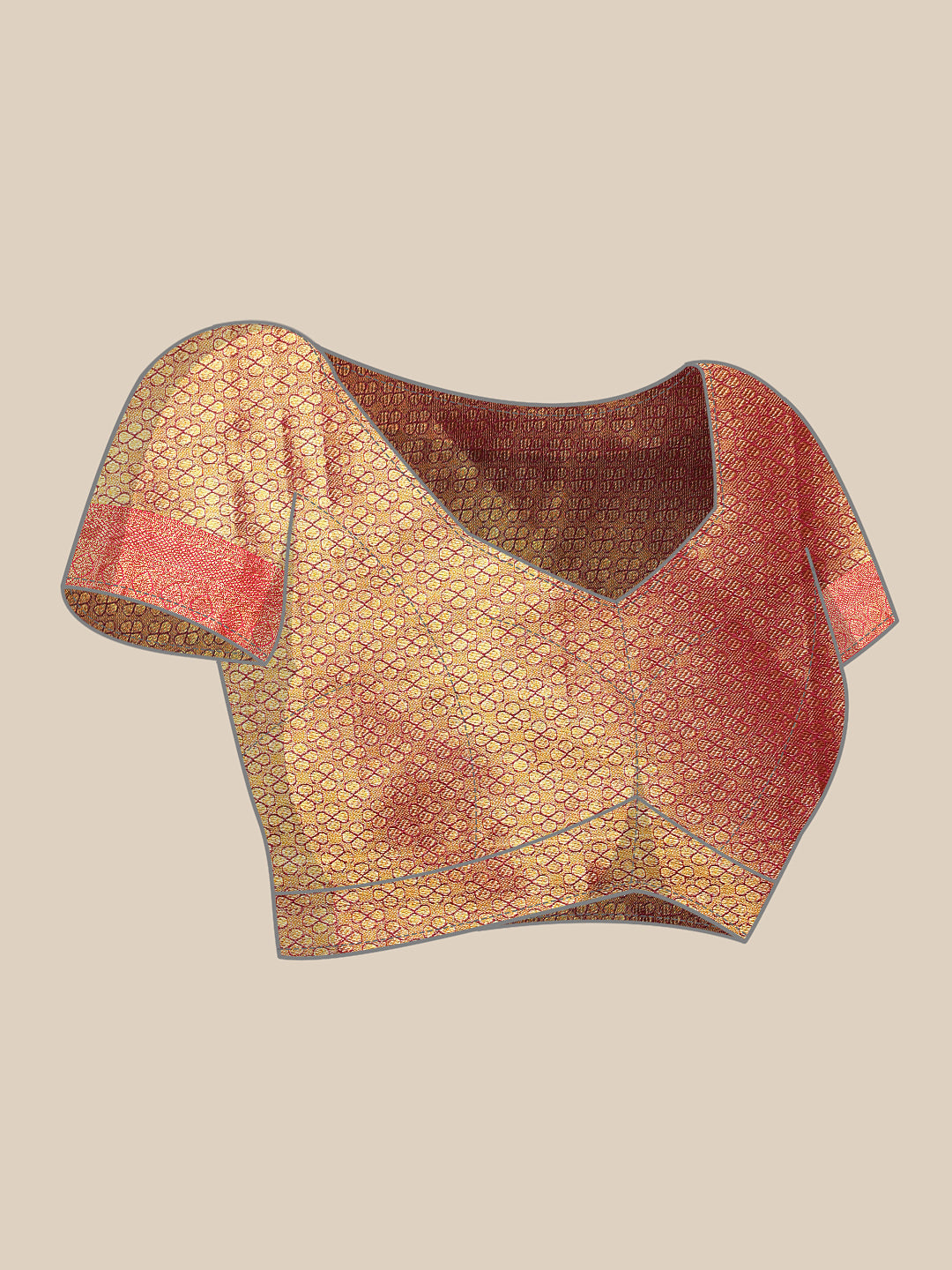 Kanjivaram Soft Silk Zari Woven Big Border With Rich Pallu Saree