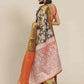Ethnic Motifs Zari Woven Tissue Silk Saree