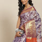 Ethnic Motifs Zari Woven Tissue Silk Saree