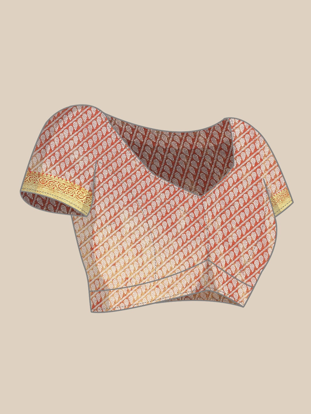 Ethnic Motifs Zari Woven Tissue Silk Saree