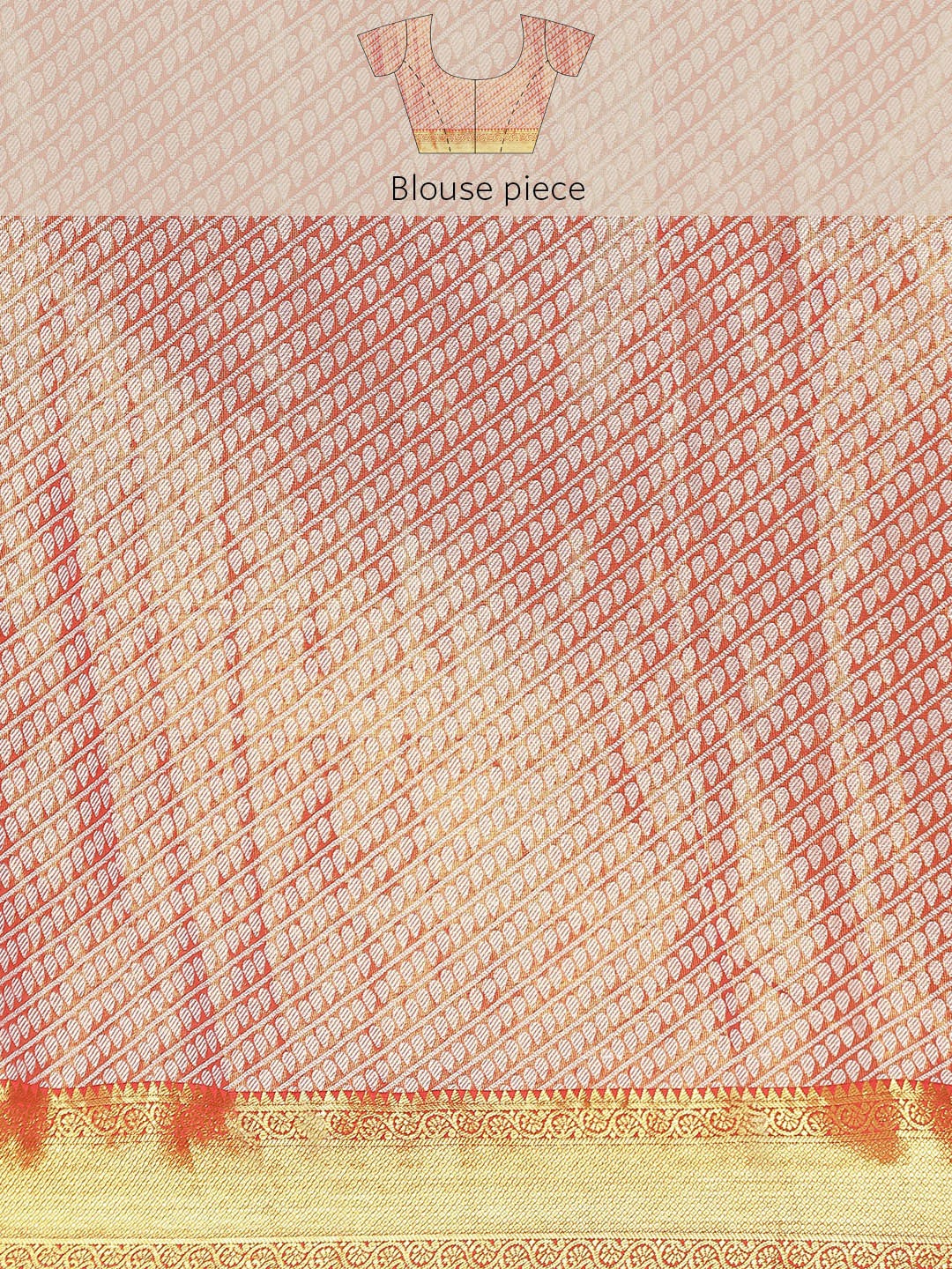 Ethnic Motifs Zari Woven Tissue Silk Saree