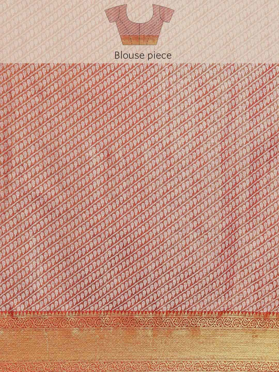 Ethnic Motifs Zari Woven Tissue Silk Saree