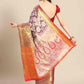 Ethnic Motifs Zari Woven Tissue Silk Saree