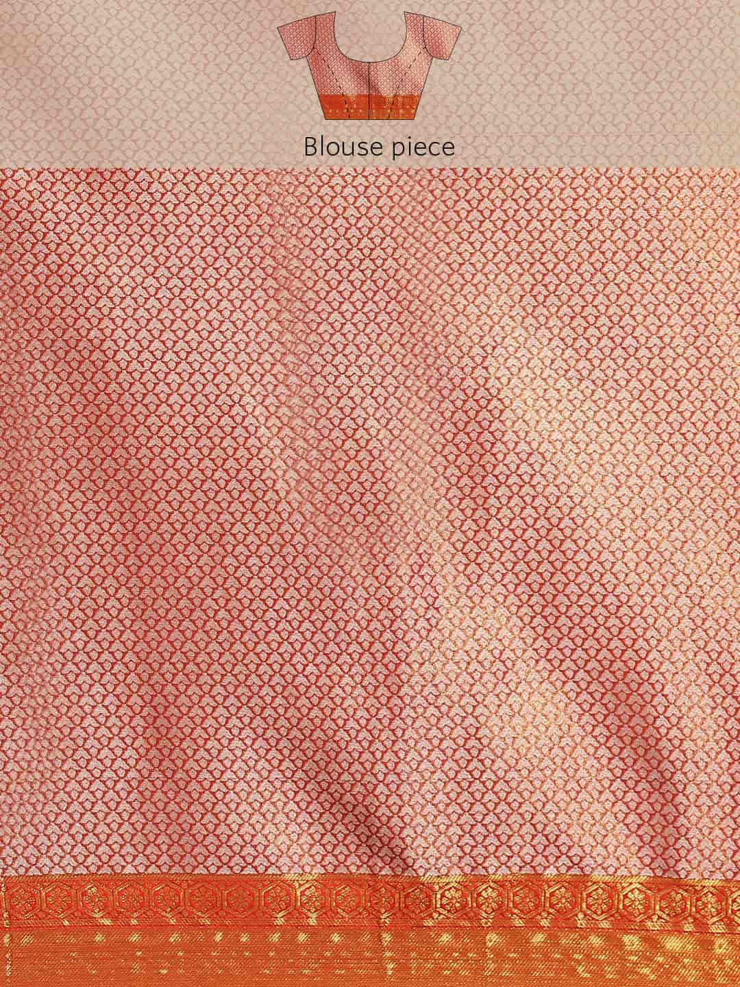 Ethnic Motifs Zari Woven Tissue Silk Saree