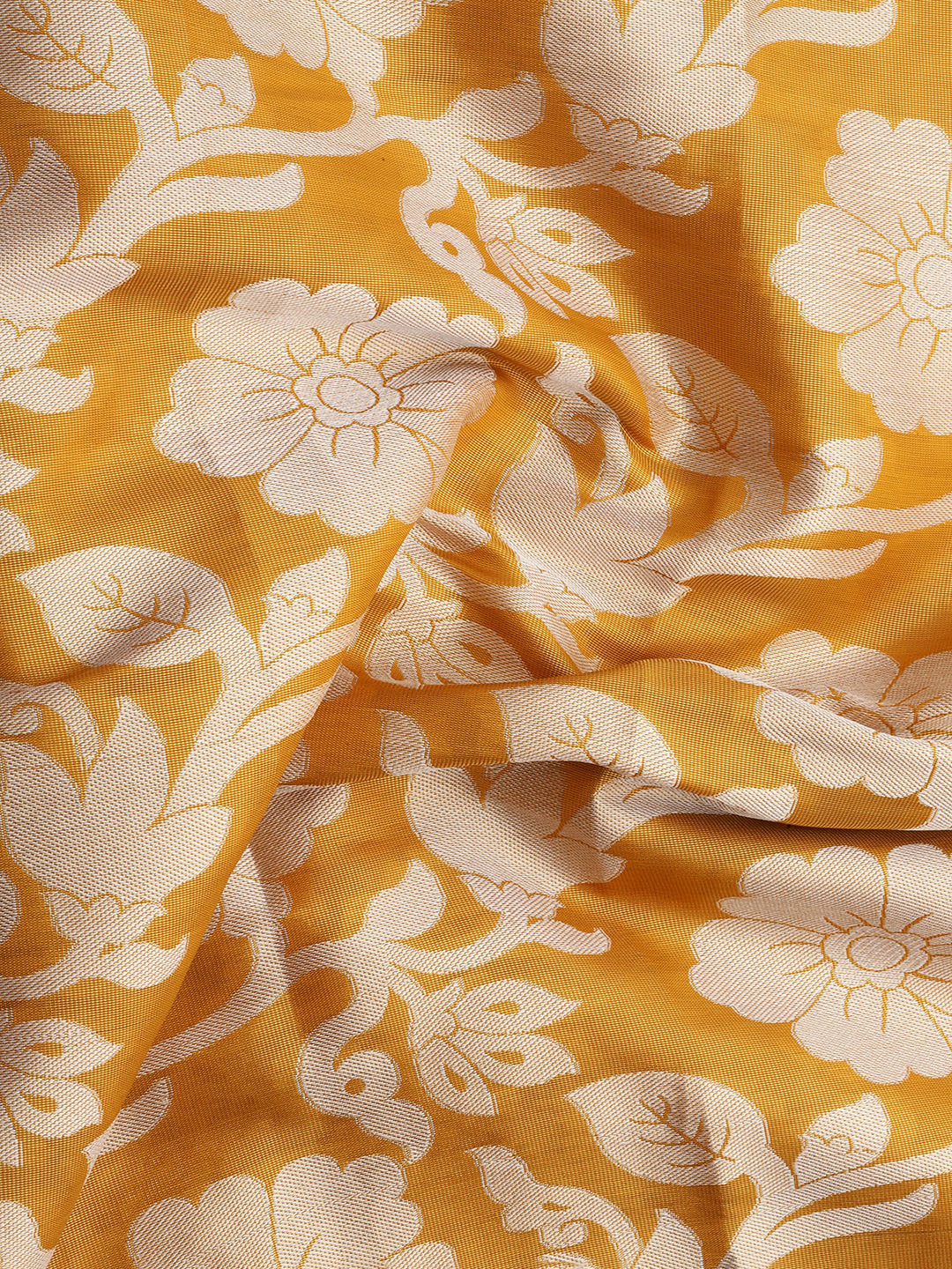 Ethnic Motifs Zari Woven Tissue Silk Saree