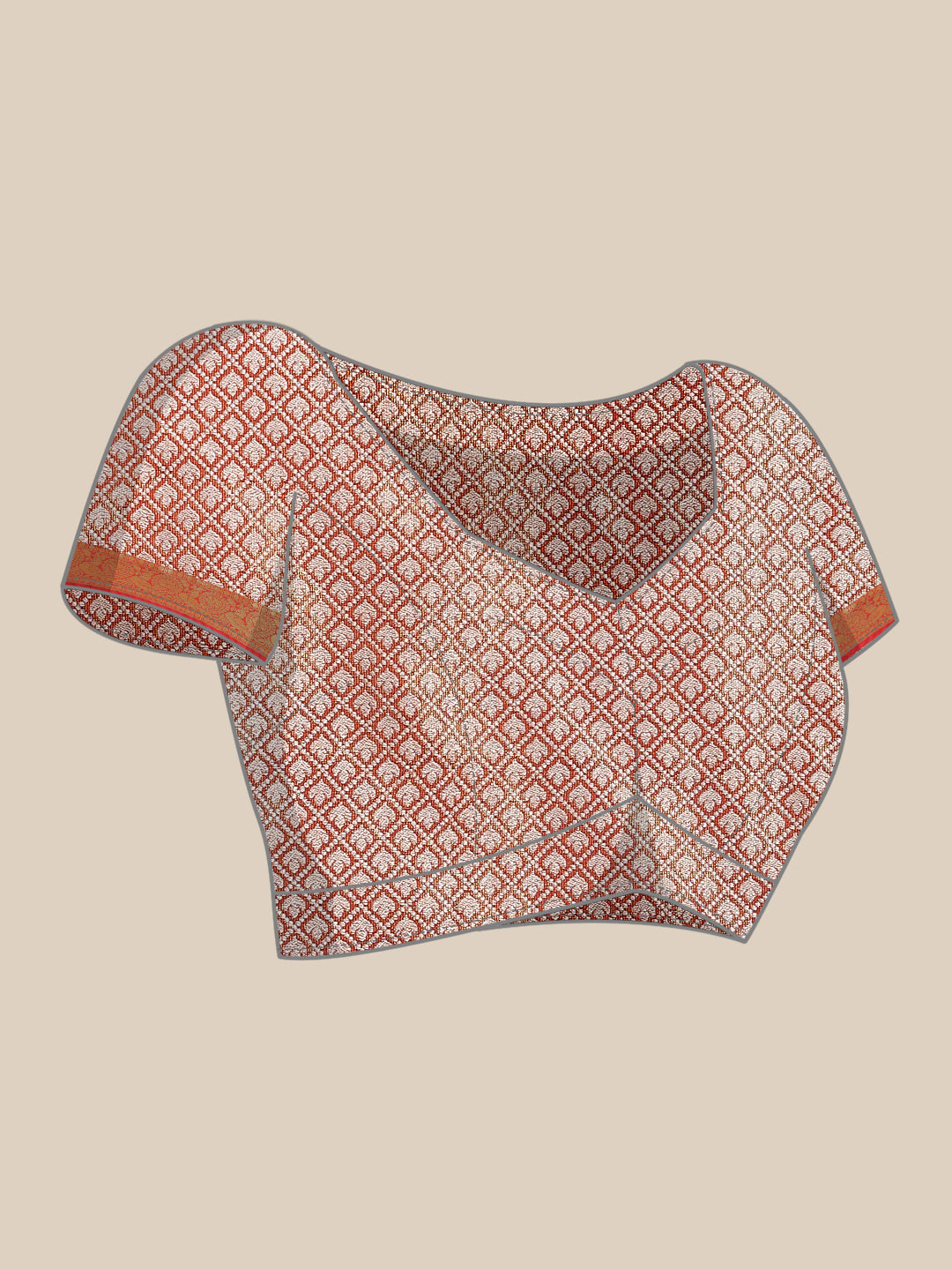 Ethnic Motifs Zari Woven Tissue Silk Saree